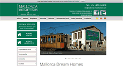 Desktop Screenshot of mallorcadreamhomes.com